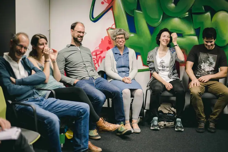 Gesprächsrunde im Kreis: das Format macht Beteiligung sichtbar
