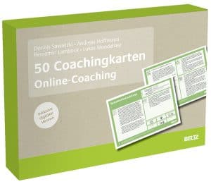 Cover: 50 Coachingkarten Online-Coaching